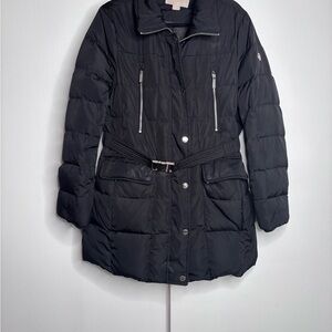 MICHAEL Michael Kors Quilted Black Puffer Jacket